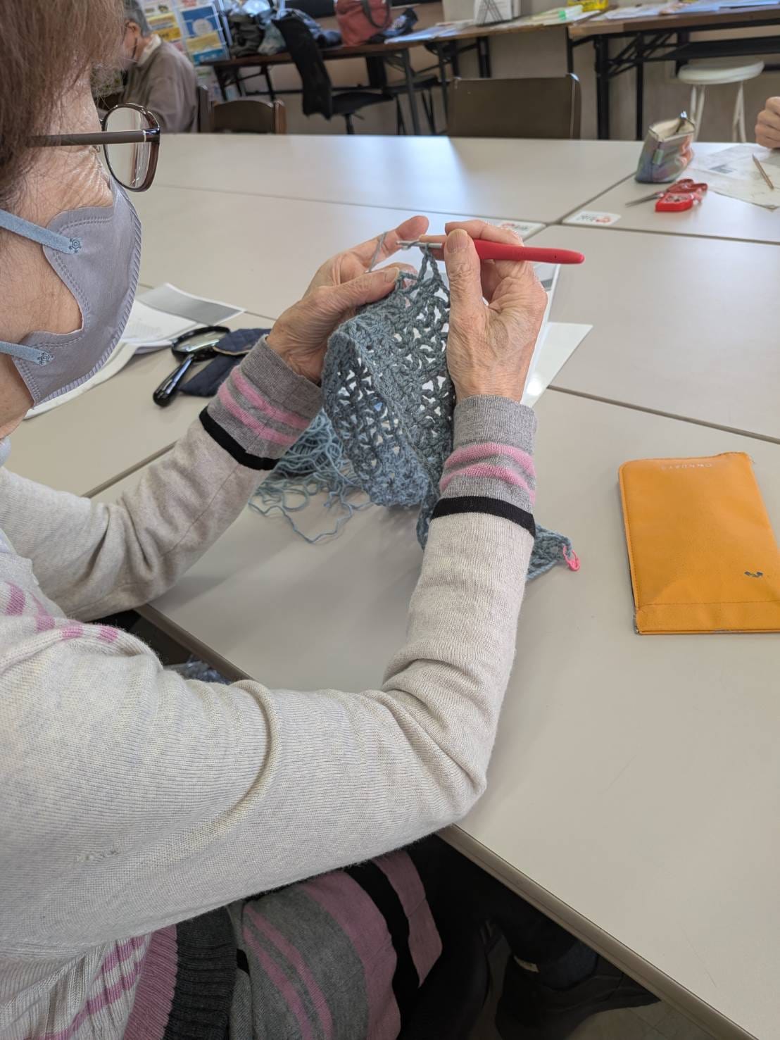 編み物教室